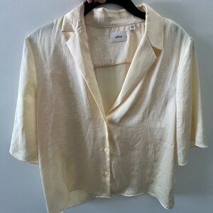 NEVER WORN! Aritzia wilfred silk top